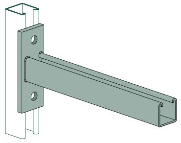 strut channel 90 shelf bracket